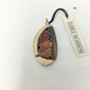 Ammolite & Tusk Pendant - Image 3